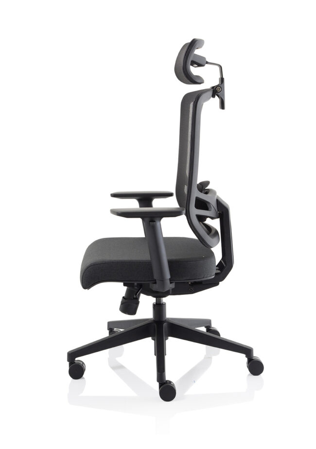 ergo twist high mesh back ergonomic task operator office chair with arms