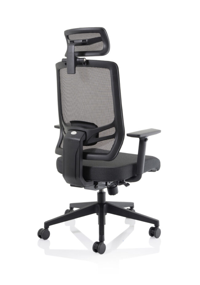 ergo twist high mesh back ergonomic task operator office chair with arms