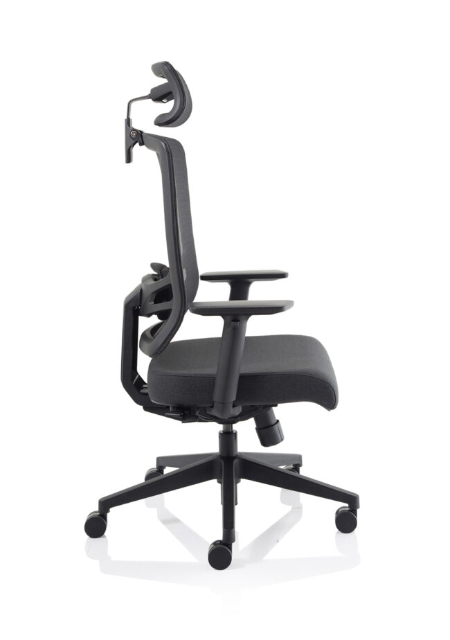 ergo twist high mesh back ergonomic task operator office chair with arms
