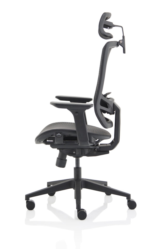 ergo twist high mesh back ergonomic task operator office chair with arms