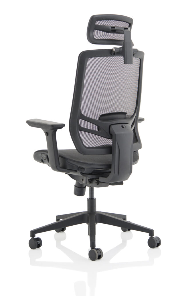 ergo twist high mesh back ergonomic task operator office chair with arms