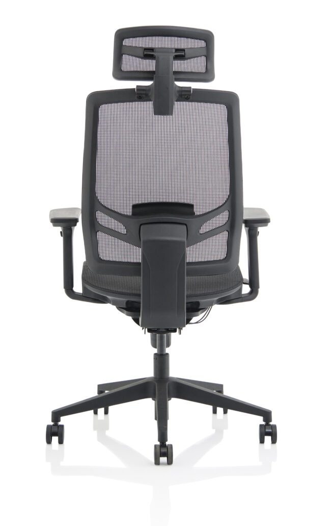 ergo twist high mesh back ergonomic task operator office chair with arms
