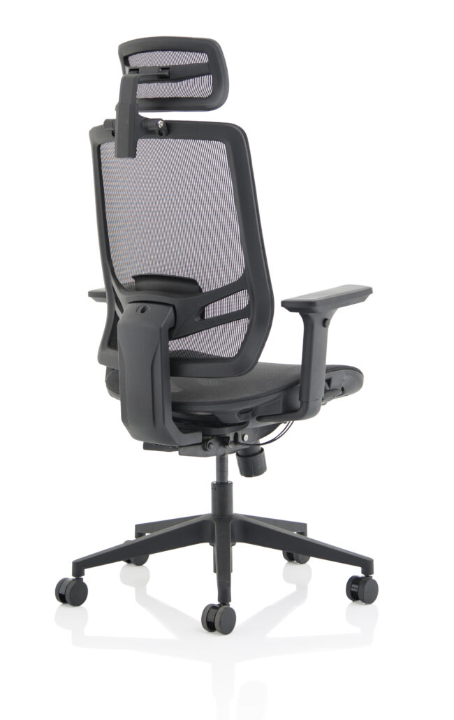 ergo twist high mesh back ergonomic task operator office chair with arms
