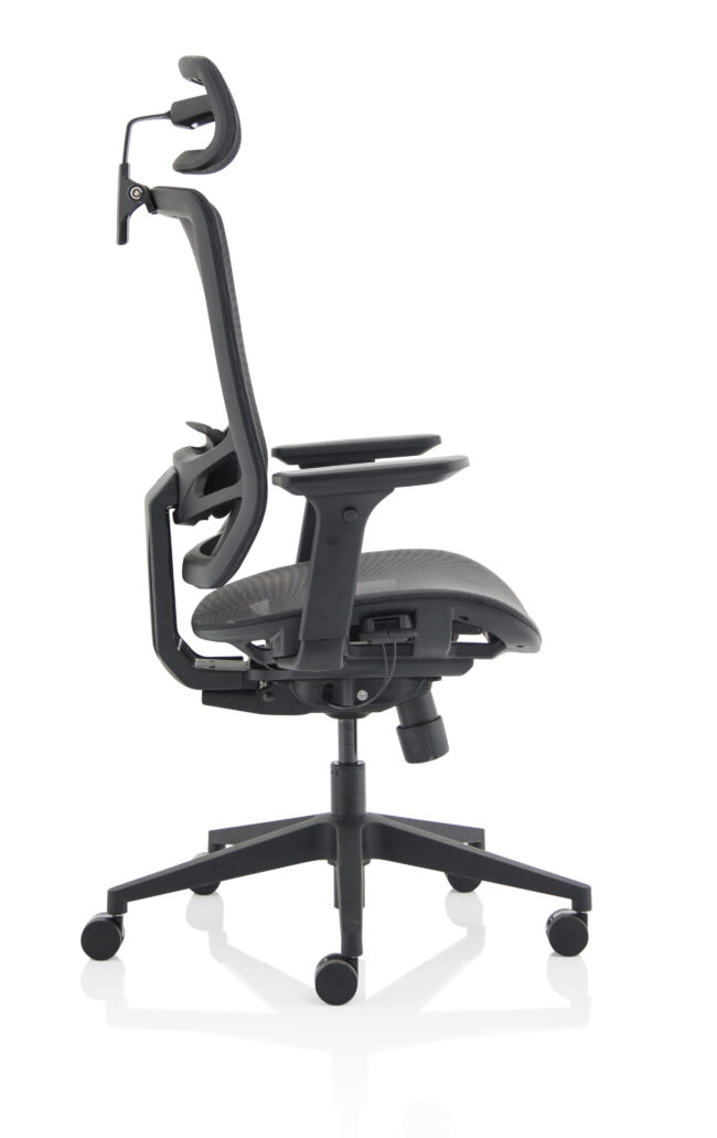 ergo twist high mesh back ergonomic task operator office chair with arms