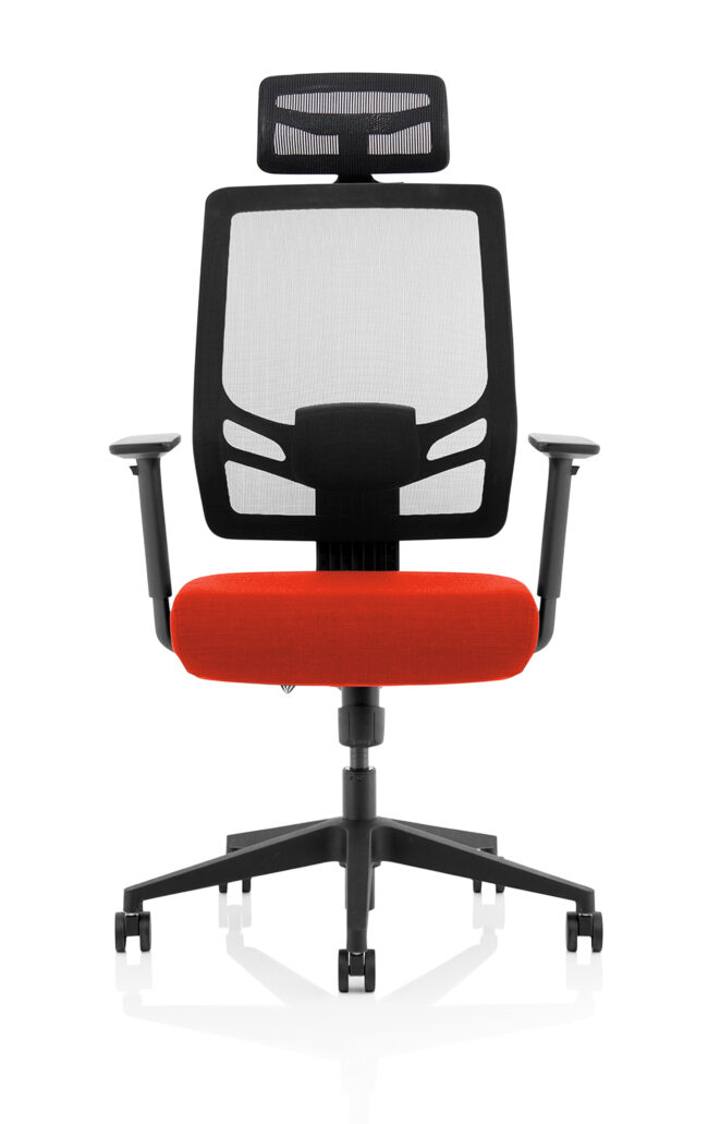 ergo twist high mesh back ergonomic task operator office chair with arms