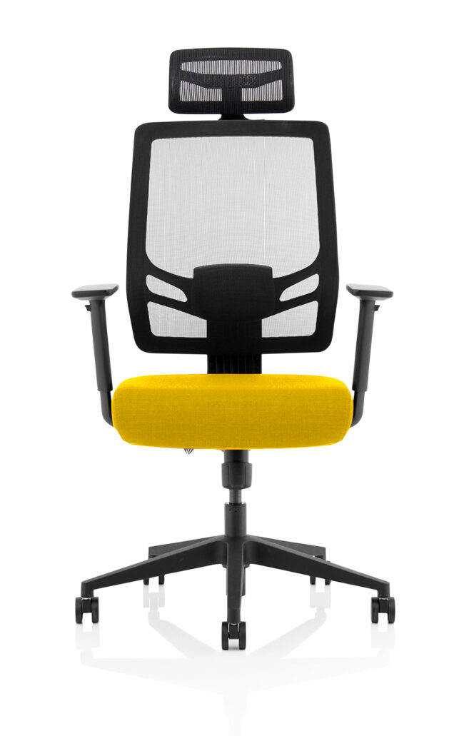 ergo twist high mesh back ergonomic task operator office chair with arms