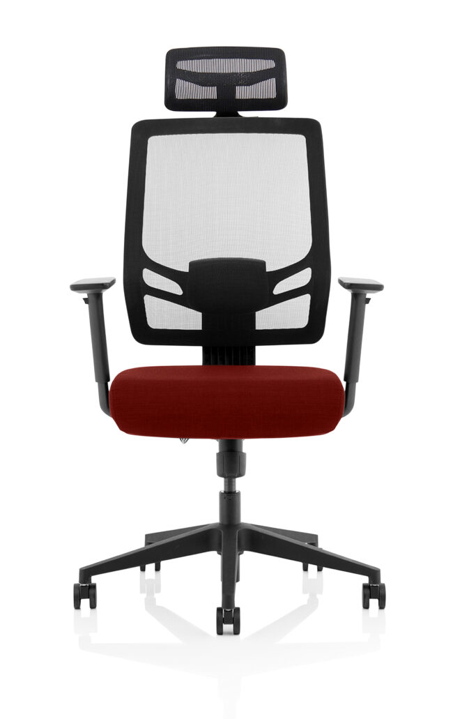 ergo twist high mesh back ergonomic task operator office chair with arms