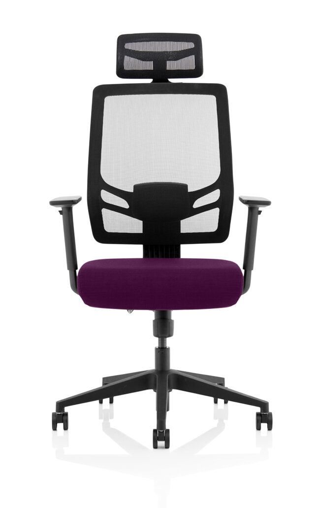 ergo twist high mesh back ergonomic task operator office chair with arms