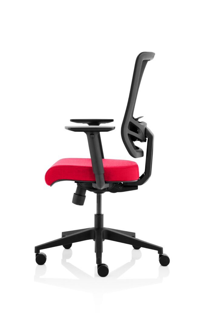 ergo twist high mesh back ergonomic task operator office chair with arms