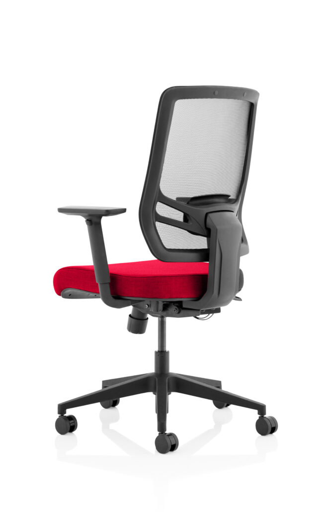 ergo twist high mesh back ergonomic task operator office chair with arms