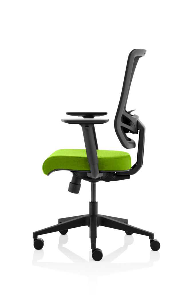 ergo twist high mesh back ergonomic task operator office chair with arms