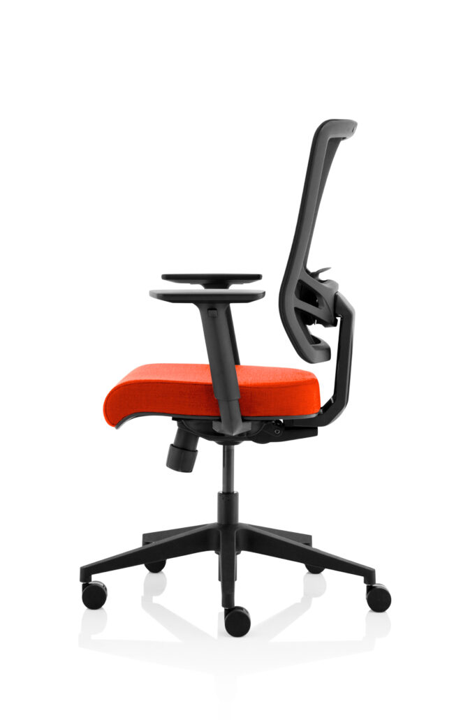 ergo twist high mesh back ergonomic task operator office chair with arms