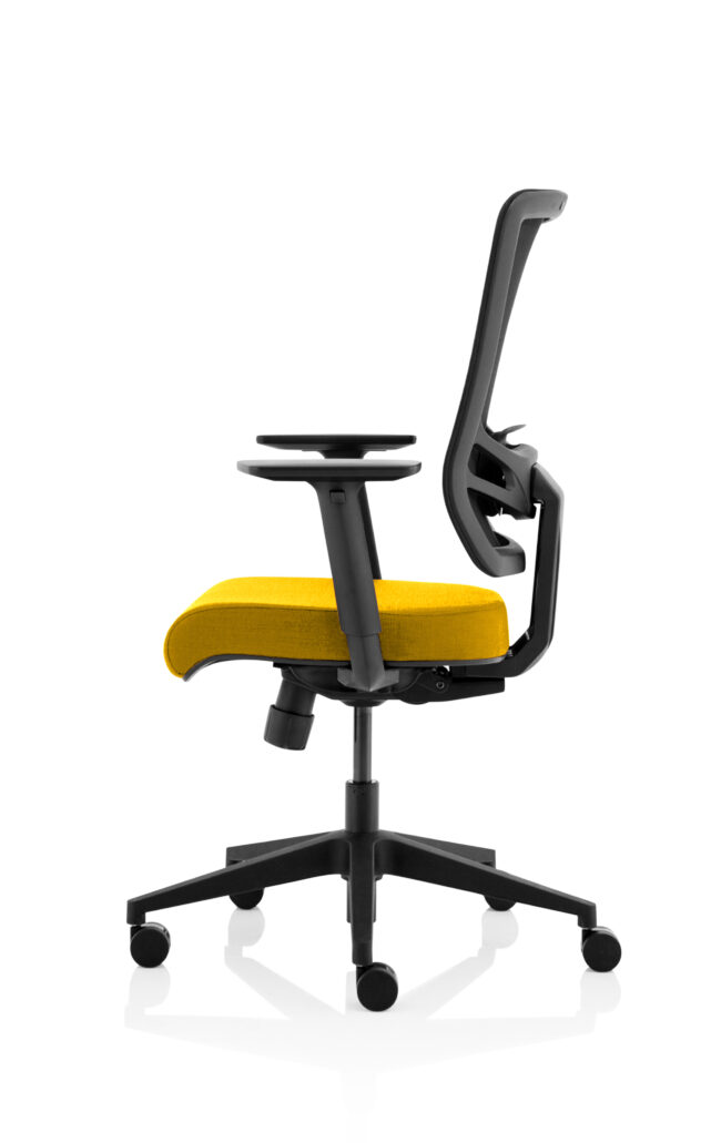 ergo twist high mesh back ergonomic task operator office chair with arms