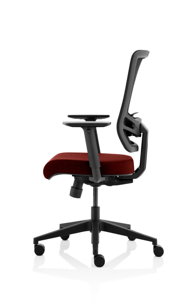 ergo twist high mesh back ergonomic task operator office chair with arms