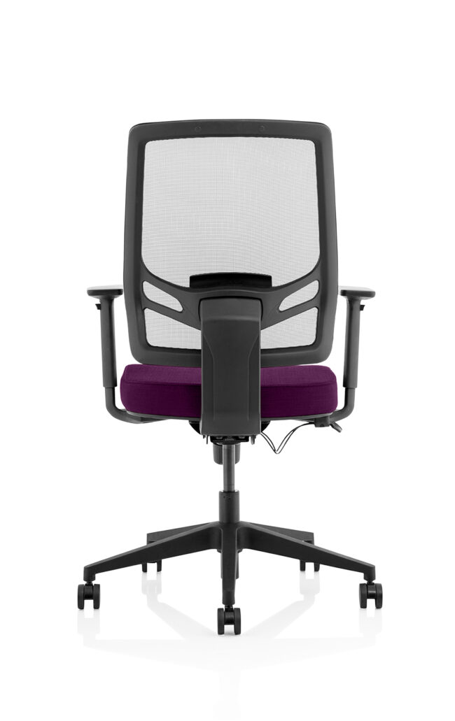 ergo twist high mesh back ergonomic task operator office chair with arms