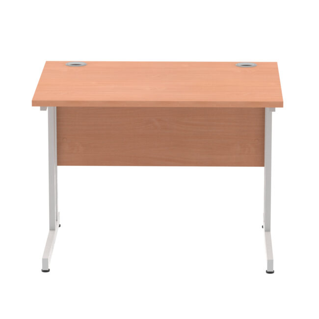 impulse 1000mm straight desk cantilever leg