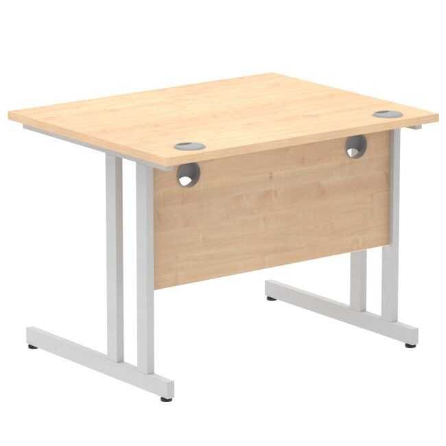 impulse 1000mm straight desk cantilever leg