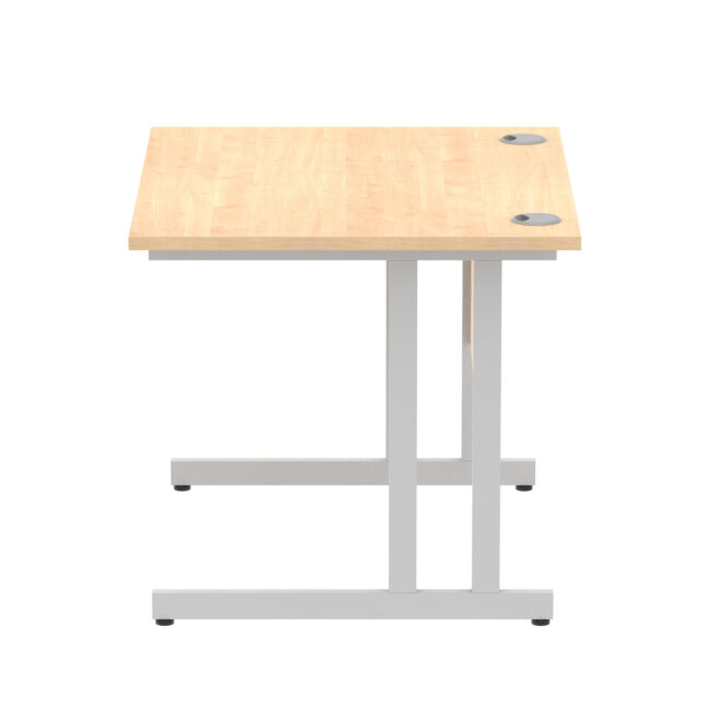 impulse 1000mm straight desk cantilever leg
