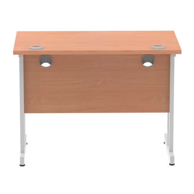 impulse 1000mm slimline desk cantilever leg