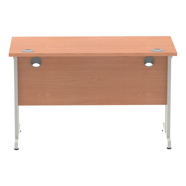 impulse 1200mm slimline desk cantilever leg