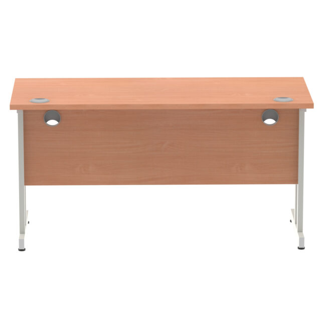 impulse 1400mm slimline desk cantilever leg