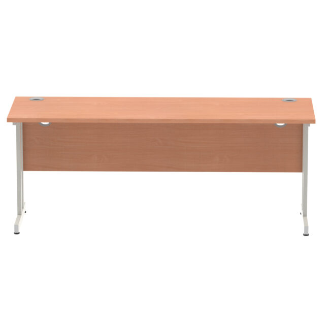 impulse 1800mm slimline desk cantilever leg