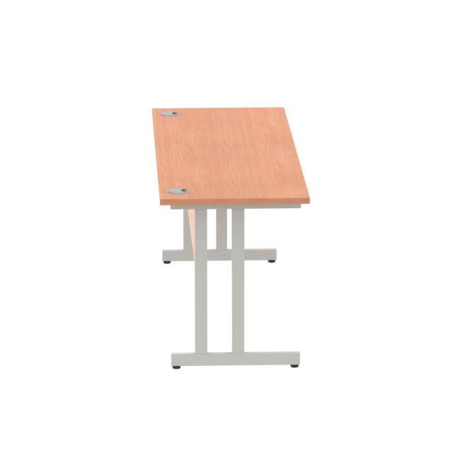 impulse 1800mm slimline desk cantilever leg