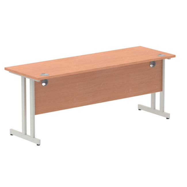 impulse 1800mm slimline desk cantilever leg