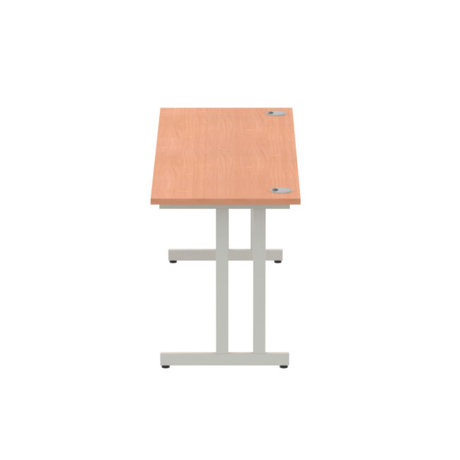 impulse 1800mm slimline desk cantilever leg