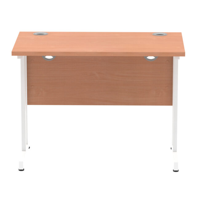 impulse 1000mm slimline desk cantilever leg