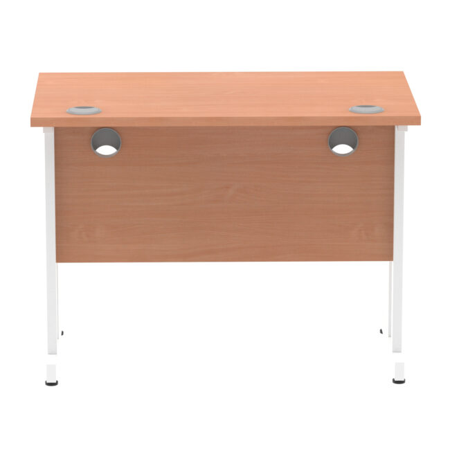 impulse 1000mm slimline desk cantilever leg