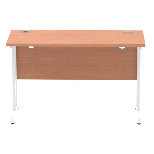 impulse 1200mm slimline desk cantilever leg