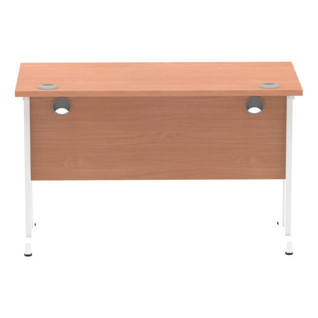 impulse 1200mm slimline desk cantilever leg