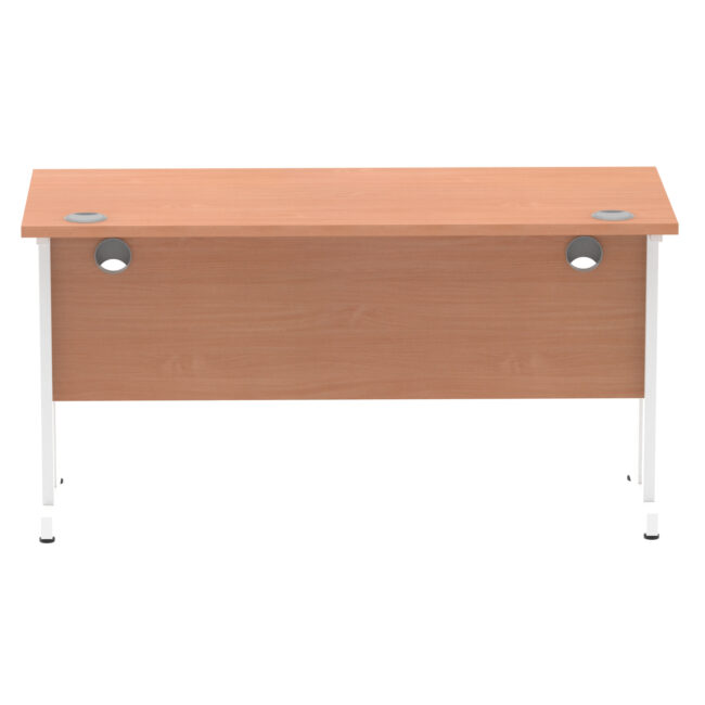 impulse 1400mm slimline desk cantilever leg