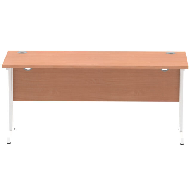 impulse 1600mm slimline desk cantilever leg