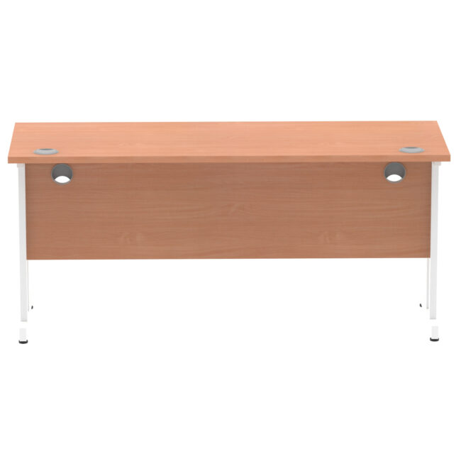 impulse 1600mm slimline desk cantilever leg