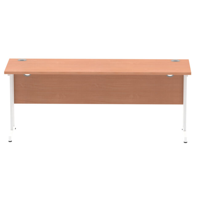 impulse 1800mm slimline desk cantilever leg