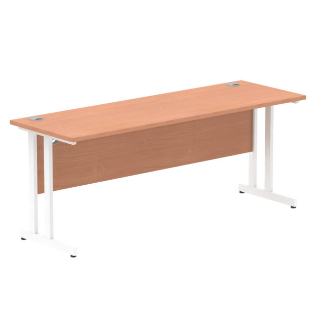 impulse 1800mm slimline desk cantilever leg