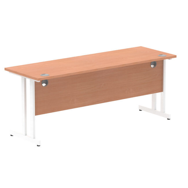 impulse 1800mm slimline desk cantilever leg