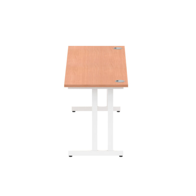 impulse 1800mm slimline desk cantilever leg