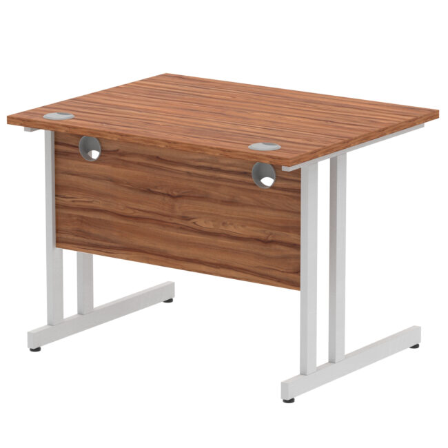 impulse 1000mm straight desk cantilever leg