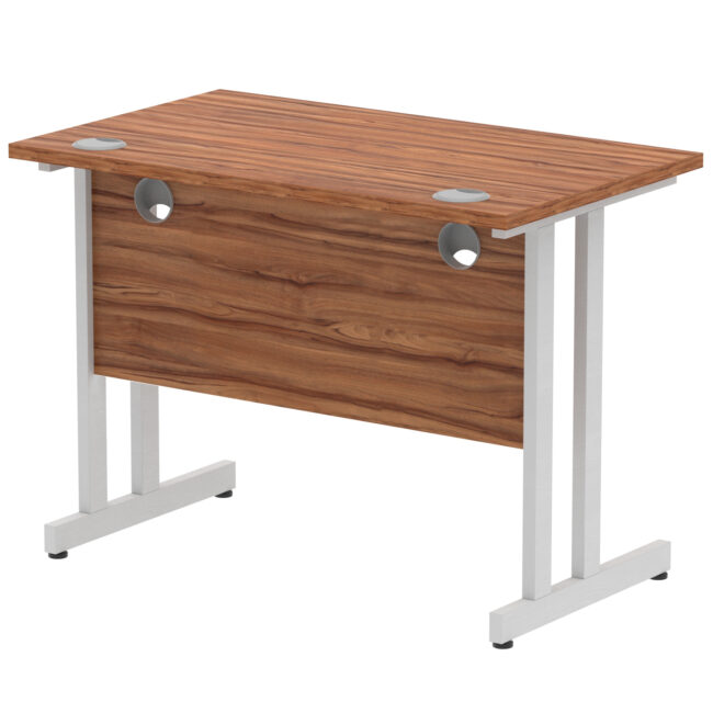 impulse 1000mm slimline desk cantilever leg