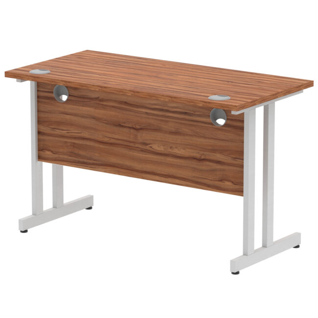 impulse 1200mm slimline desk cantilever leg