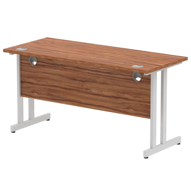 impulse 1400mm slimline desk cantilever leg