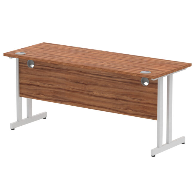 impulse 1600mm slimline desk cantilever leg