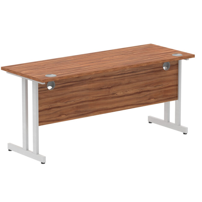 impulse 1600mm slimline desk cantilever leg