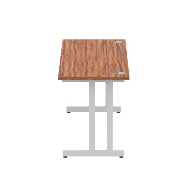impulse 1600mm slimline desk cantilever leg