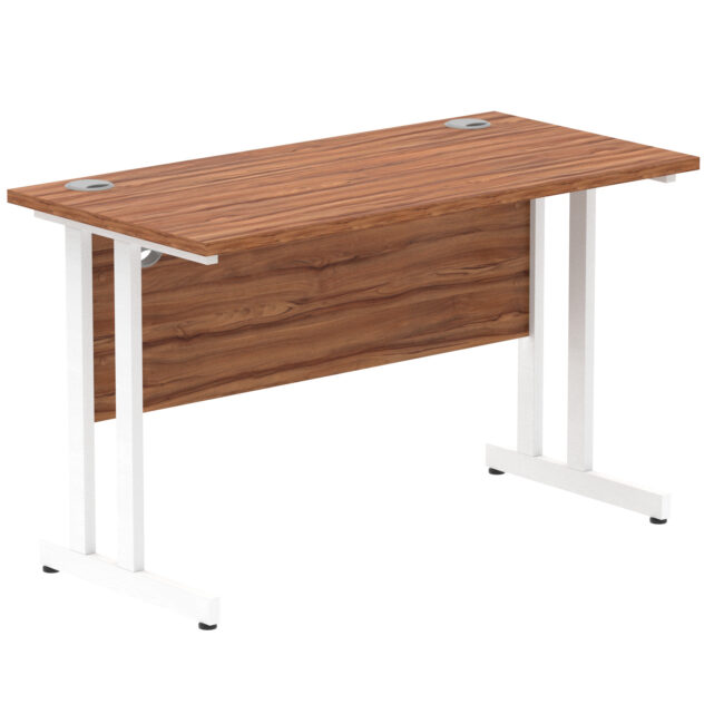impulse 1200mm slimline desk cantilever leg
