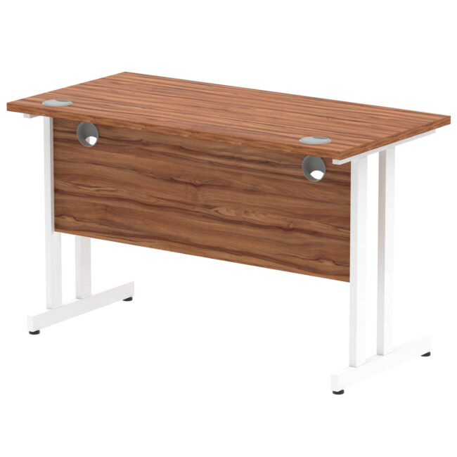 impulse 1200mm slimline desk cantilever leg