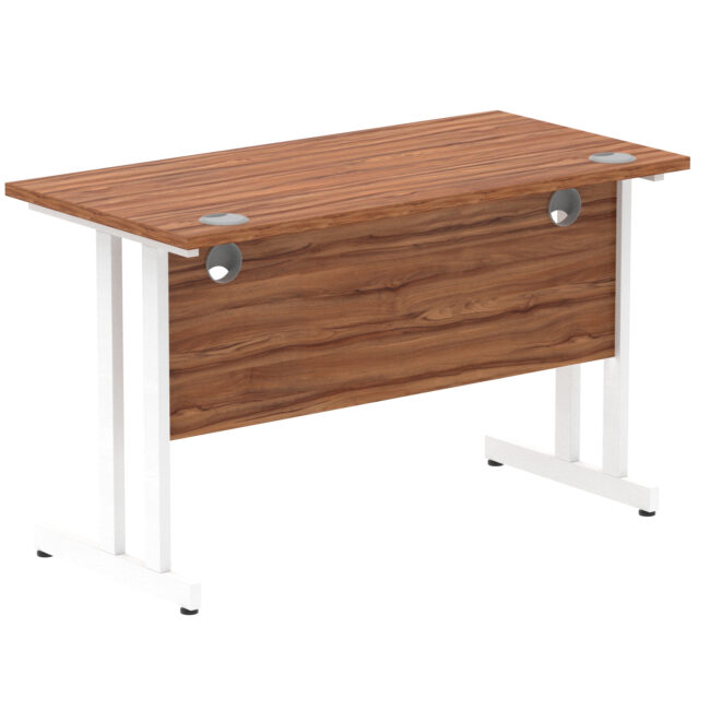 impulse 1200mm slimline desk cantilever leg